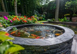 Petit bassin de jardin hors sol : Créer un oasis dans votre espace extérieur
